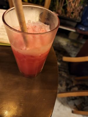 Watermelon juice at Ba Dam Vegetarian Restaurant in Hoi An