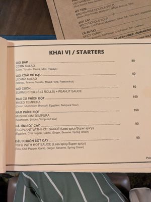  at Ba Dam Vegetarian Restaurant in Hoi An