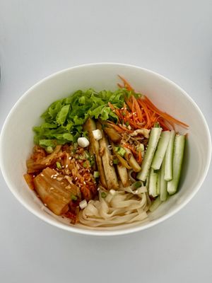 Kimchi Noodle Saladd  at Wrap It  in Krabi