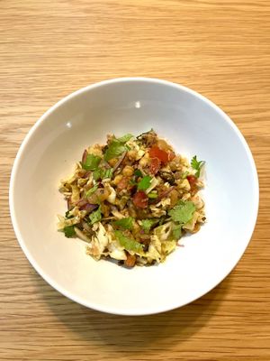 Tea Leaf Salad  at Wrap It  in Krabi