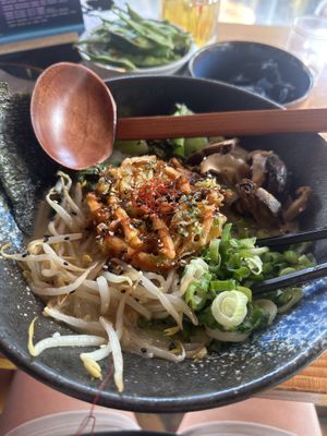 Vegan Tonkotsu Ramen  at Mizumi Ramen Bar in Hoofddorp