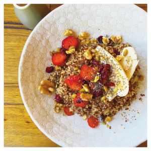 quinoa porridge at Sister of Soul in St Kilda