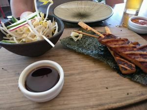 tofu skewers at Sister of Soul in St Kilda