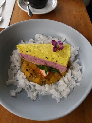 Cheese cake at Sister of Soul in St Kilda