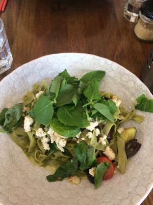 Vegan pasta  at Sister of Soul in St Kilda