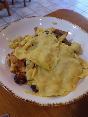 "Huevo" vegano at Bar La Plazuela in Gran Canaria