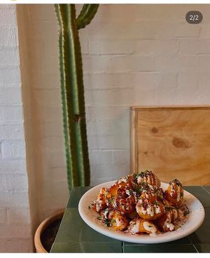 Fried potatoes  at NOMAH in Milton