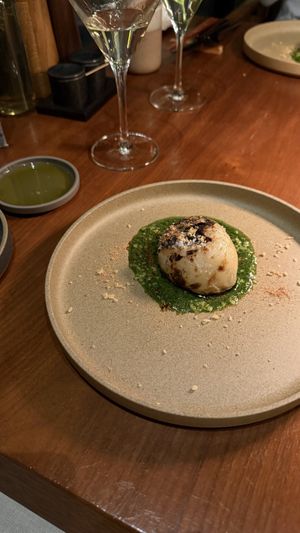 Roasted organic turnip   at Sekki in Kyoto