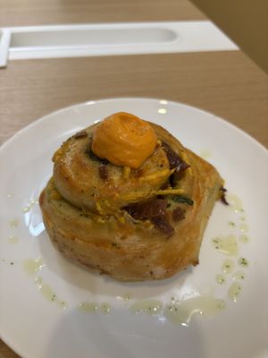 Breakfast roll  at Sweet Fire Brooklyn in Brooklyn