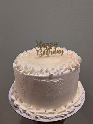 Gluten Free Lemon Curd Vanilla Cake (Vegan) at Mix For A Mission in Kirkland