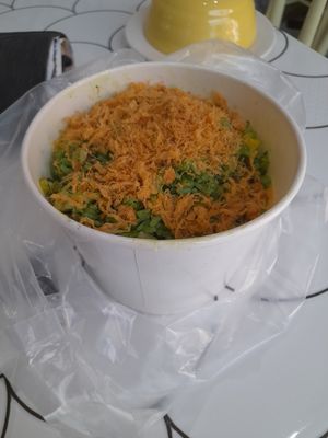 My fried rice. 65,000 Dong #Veganuary at Thuyền Ẩm Thực Chay in Ho Chi Minh City