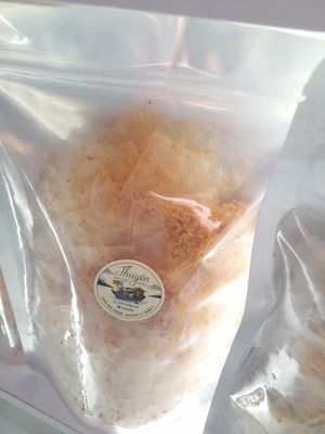 Vegan products for sell #Veganuary at Thuyền Ẩm Thực Chay in Ho Chi Minh City