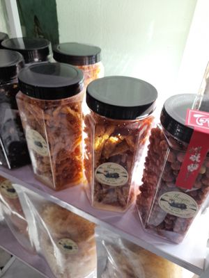 Vegan products for sell #Veganuary at Thuyền Ẩm Thực Chay in Ho Chi Minh City