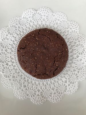 Intense chocolate cookie at Bulali in San Jose