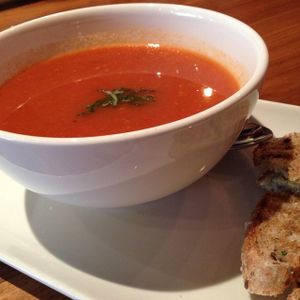 Tomato soup at Bulali in San Jose