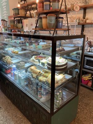 The cabinet   at Vudu Cafe and Larder in Queenstown