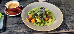 Veggie miso hash at Vudu Cafe and Larder in Queenstown