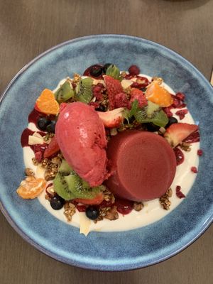 Granola bowl   at Vudu Cafe and Larder in Queenstown