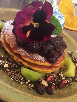 Pancakes at Vudu Cafe and Larder in Queenstown