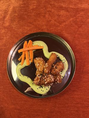 Pumpkin wings  at Lokaal Tilk in Tallinn