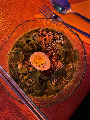 Pesto ramen. at Lokaal Tilk in Tallinn