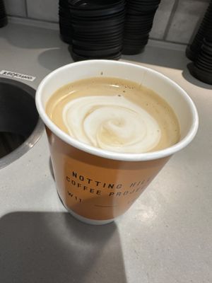   at Notting Hill Coffee Project in West London