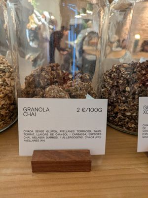Energy chai ball granola? at La Consciente - Gràcia in Barcelona