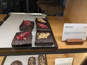 Gf brownie at La Consciente - Gràcia in Barcelona