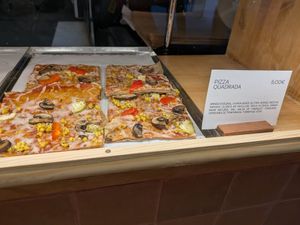 Vegan gf pizza at La Consciente - Gràcia in Barcelona