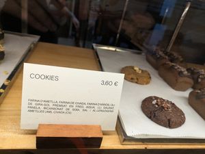 Gf cookies at La Consciente - Gràcia in Barcelona