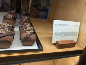Banana bread at La Consciente - Gràcia in Barcelona