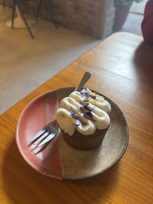 Carrot cake   at La Consciente - Gràcia in Barcelona