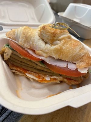 February Special - Croissant Sandwich 😋  at Beyond The Bun  in Lewisville