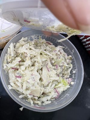 dill slaw  at Beyond The Bun  in Lewisville