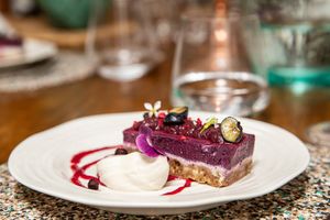 Vegan Desert #Veganuary at DELTA - Vegan Retreat in West Wittering