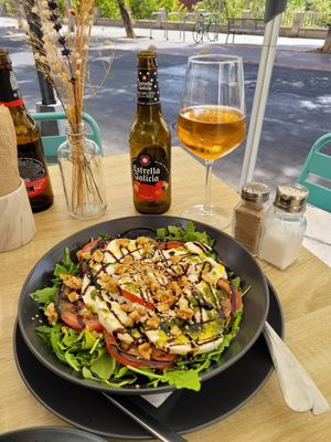 Mozarella Salat. at Singular in Cordoba