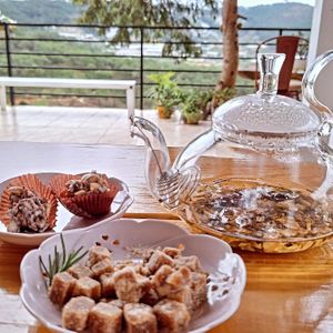 A peaceful Book Coffee in a Vegan Homestay in Dalat, Vietnam at Book Coffee - Dalat Harmony Garden in Da Lat