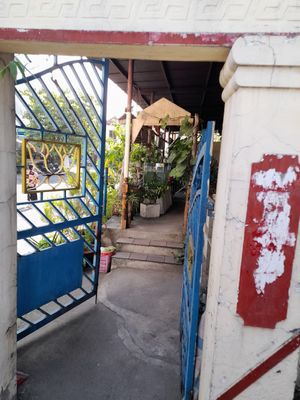 The entrance to the restaurant #Veganuary at Tiệm Chay Quận 8 in Ho Chi Minh City