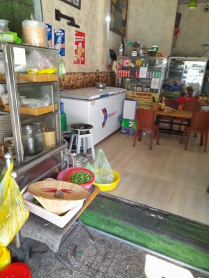 Inside seating #Veganuary at Tue Tâm Chay in Ho Chi Minh City