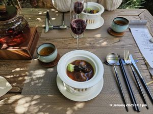 Some mushroom at Wen Feng Xiang Yue - 闻风相悦 in Guangzhou