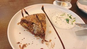 potato-bean-Strudel  at Von Zehn bis Vier at Academy Bar in Salzburg