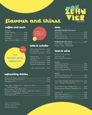  at Von Zehn bis Vier at Academy Bar in Salzburg