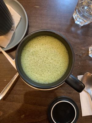 Matcha Latte  at Von Zehn bis Vier at Academy Bar in Salzburg
