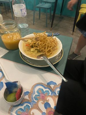 Kaho soi   at Aurora Vegan Khao Soi Restaurant in Pai
