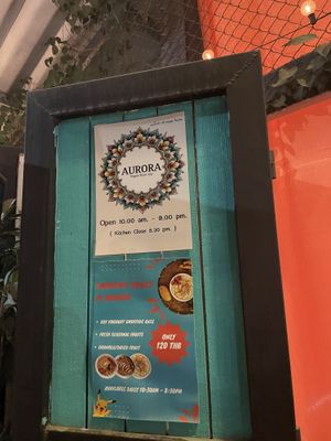   at Aurora Vegan Khao Soi Restaurant in Pai