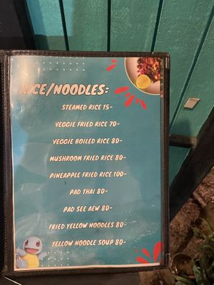   at Aurora Vegan Khao Soi Restaurant in Pai