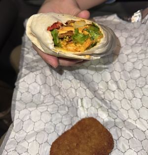 Breakfast burrito    at Viridis in Pittsburgh