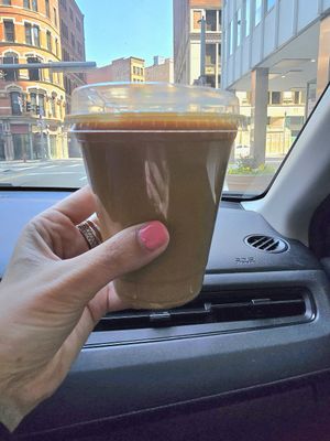 Vanilla Oat Latte at Viridis in Pittsburgh