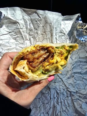 Breakfast Burrito at Viridis in Pittsburgh