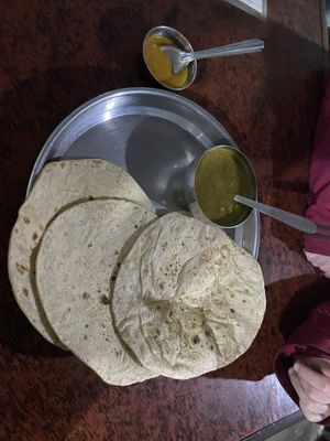 Rotis   at Arghakhanchi Vegetarian Restaurant in Pokhara